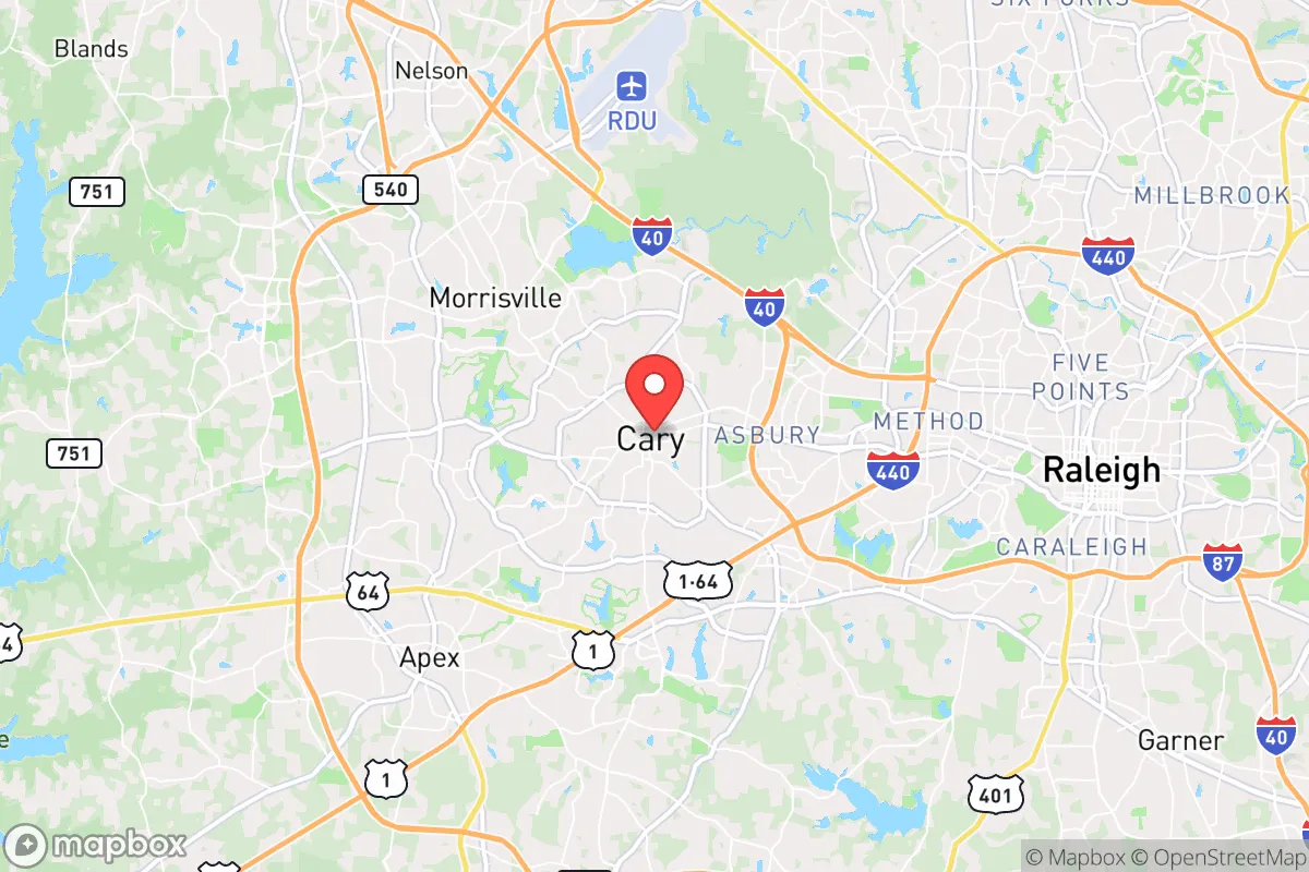 Map centered at 35.7825, -78.8210