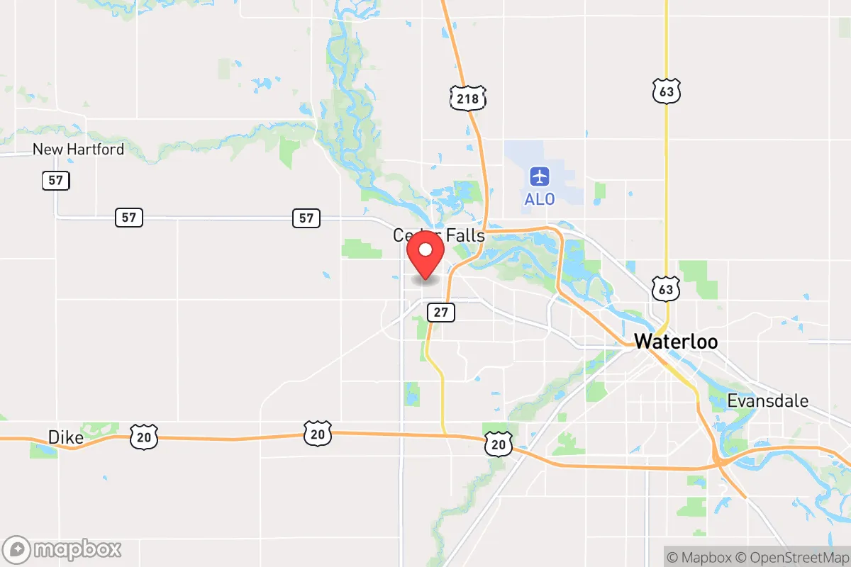 Map centered at 42.5190, -92.4541