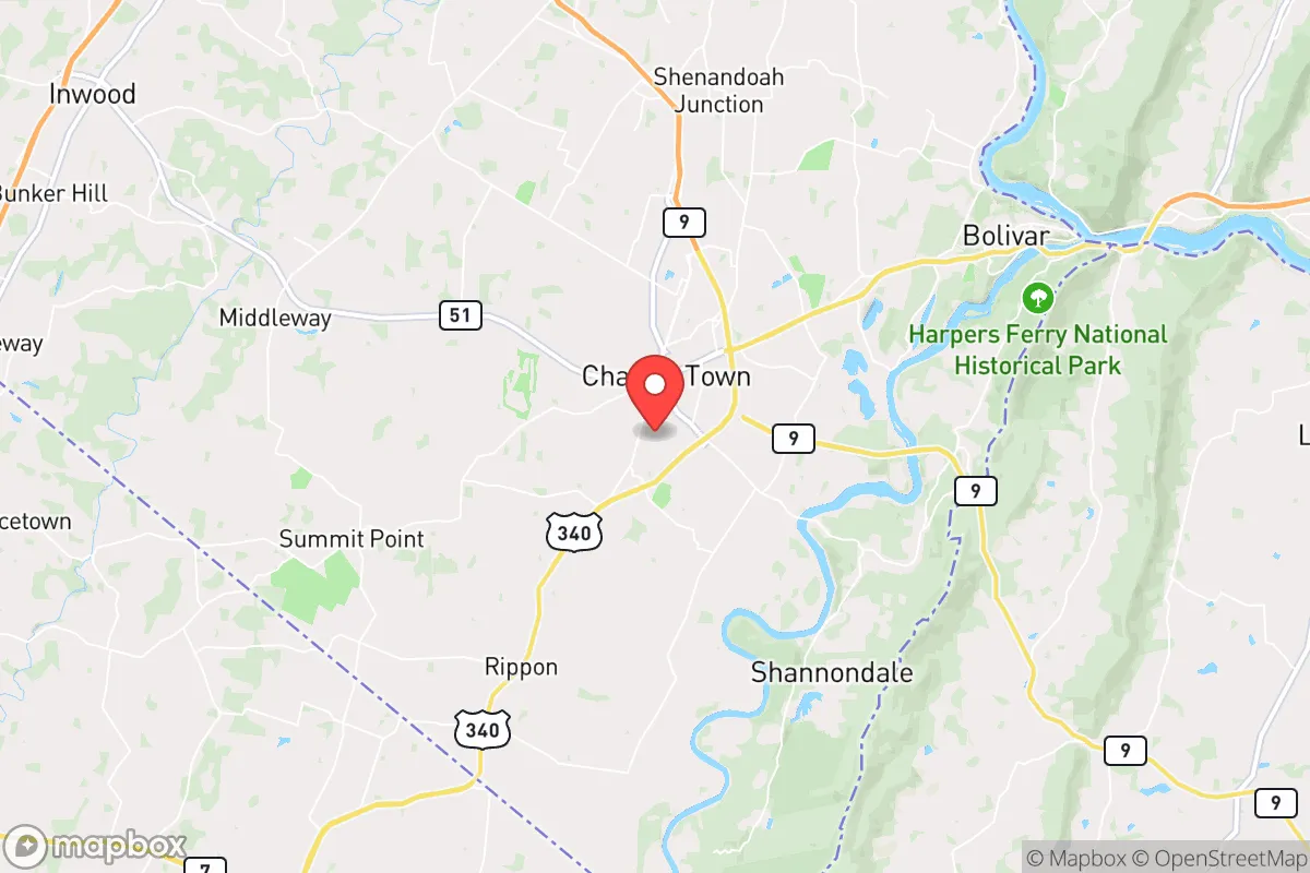 Map centered at 39.2745, -77.8631