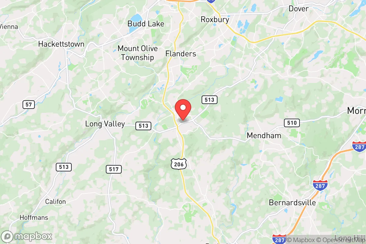 Map centered at 40.7874, -74.6921