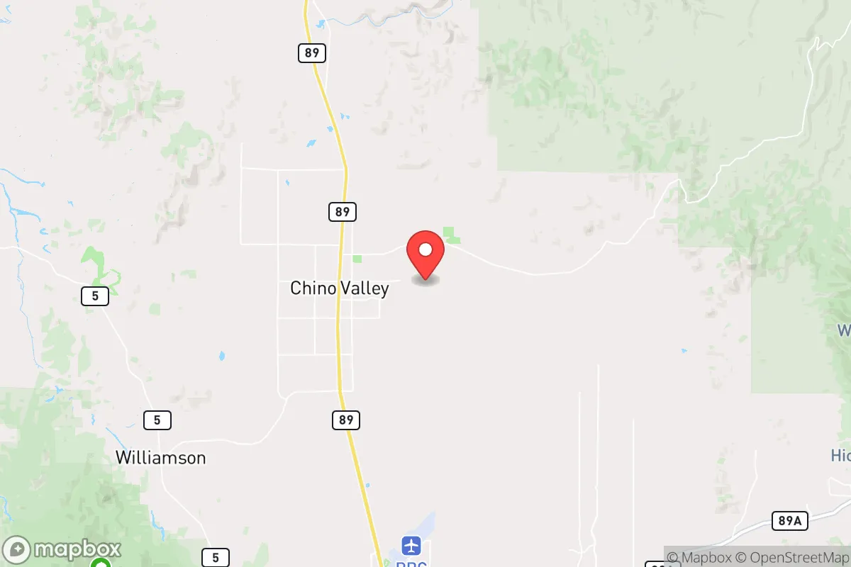 Map centered at 34.7594, -112.4119