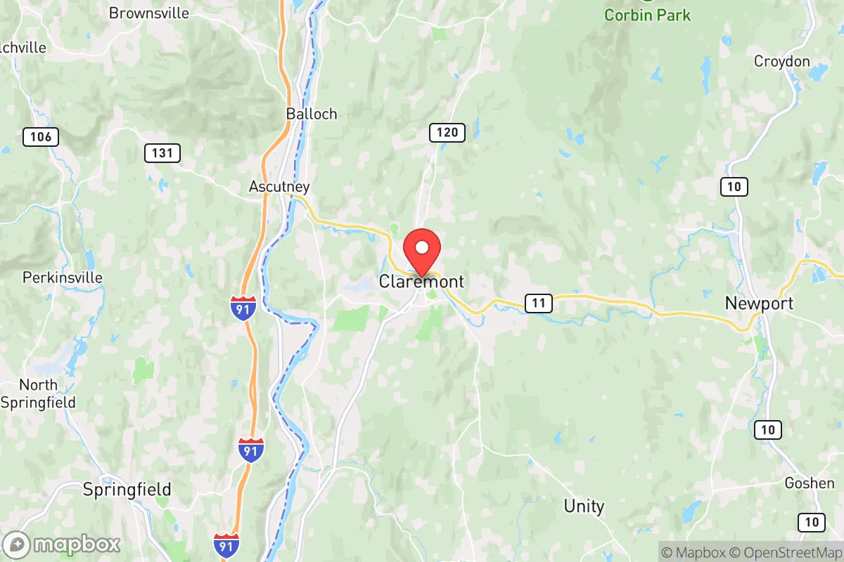 Map centered at 43.3790, -72.3367