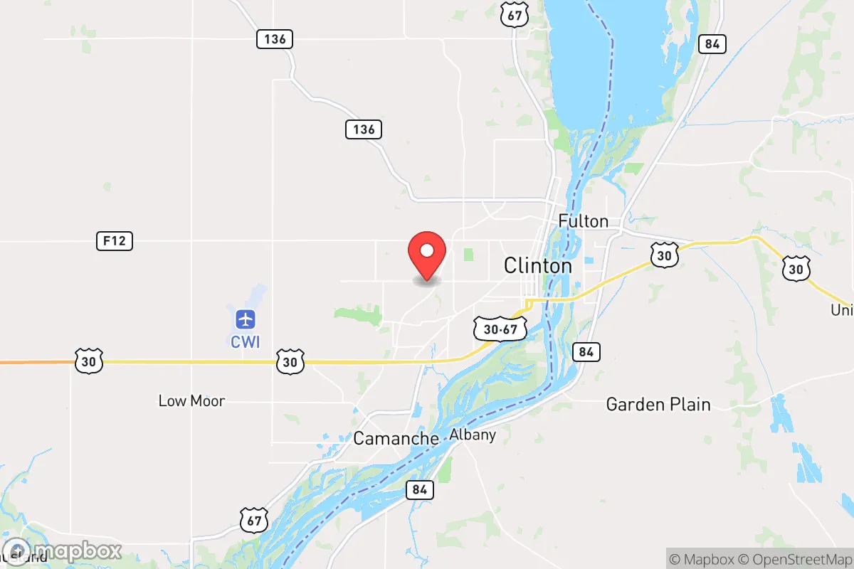 Map centered at 41.8434, -90.2412