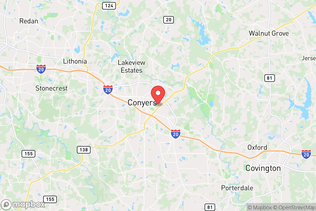 Map centered at 33.6644, -83.9969