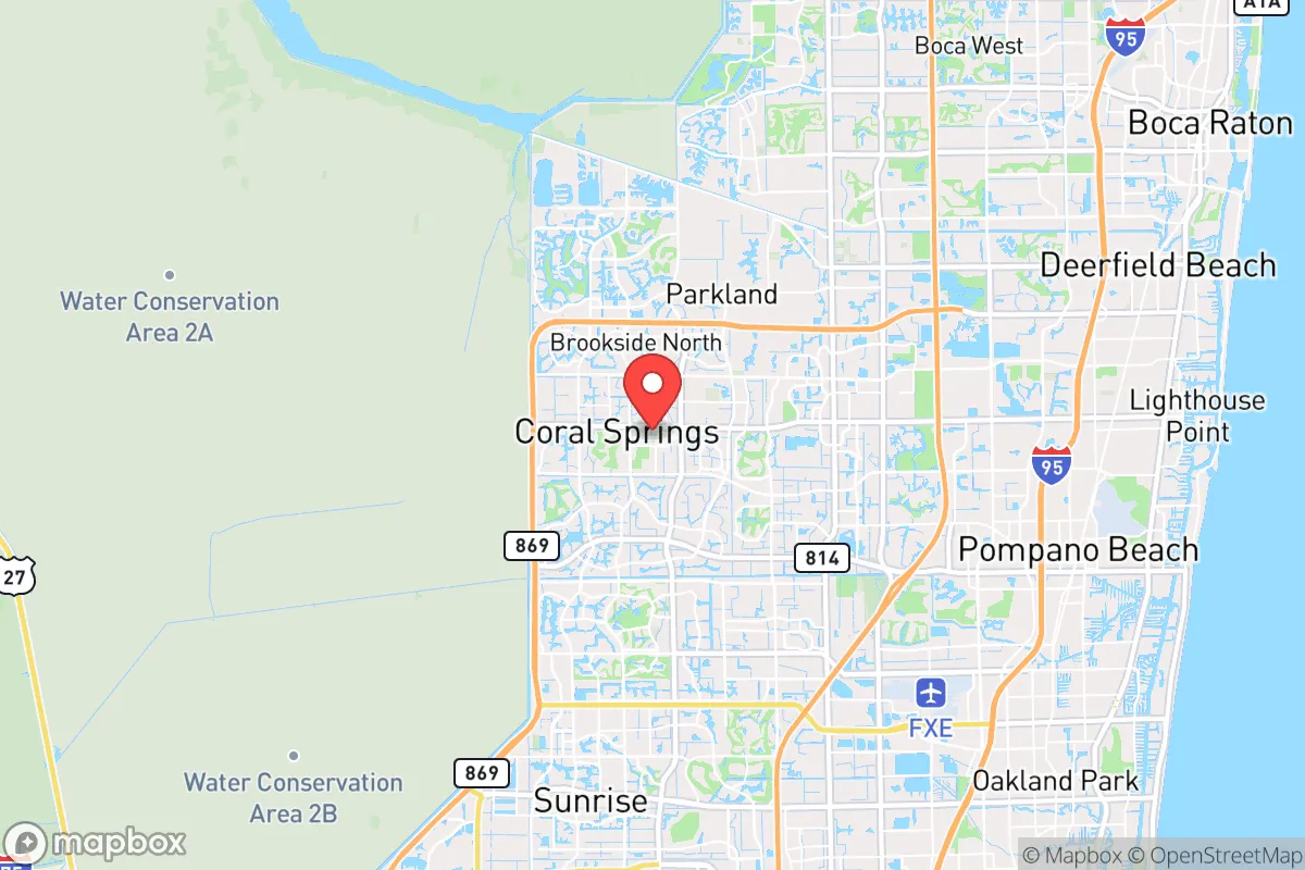 Map centered at 26.2702, -80.2591