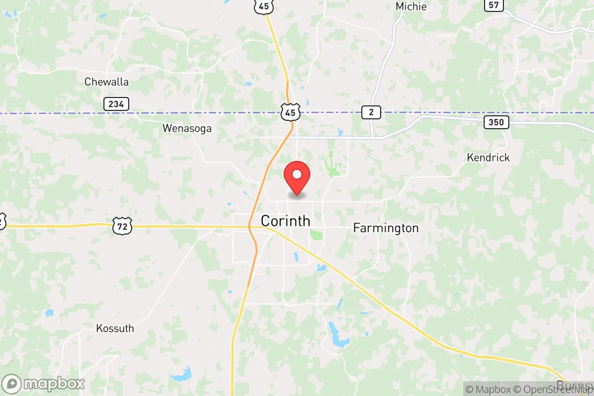 Map centered at 34.9474, -88.5143