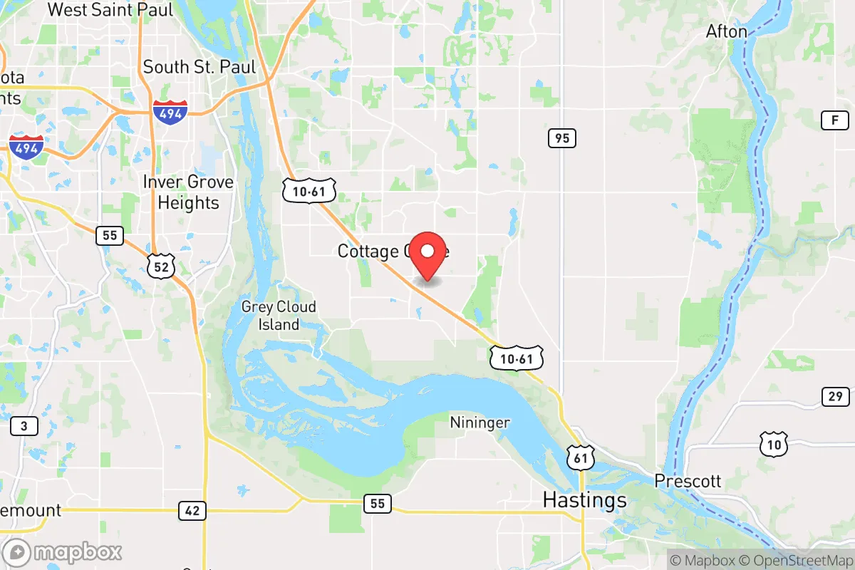 Map centered at 44.8161, -92.9274