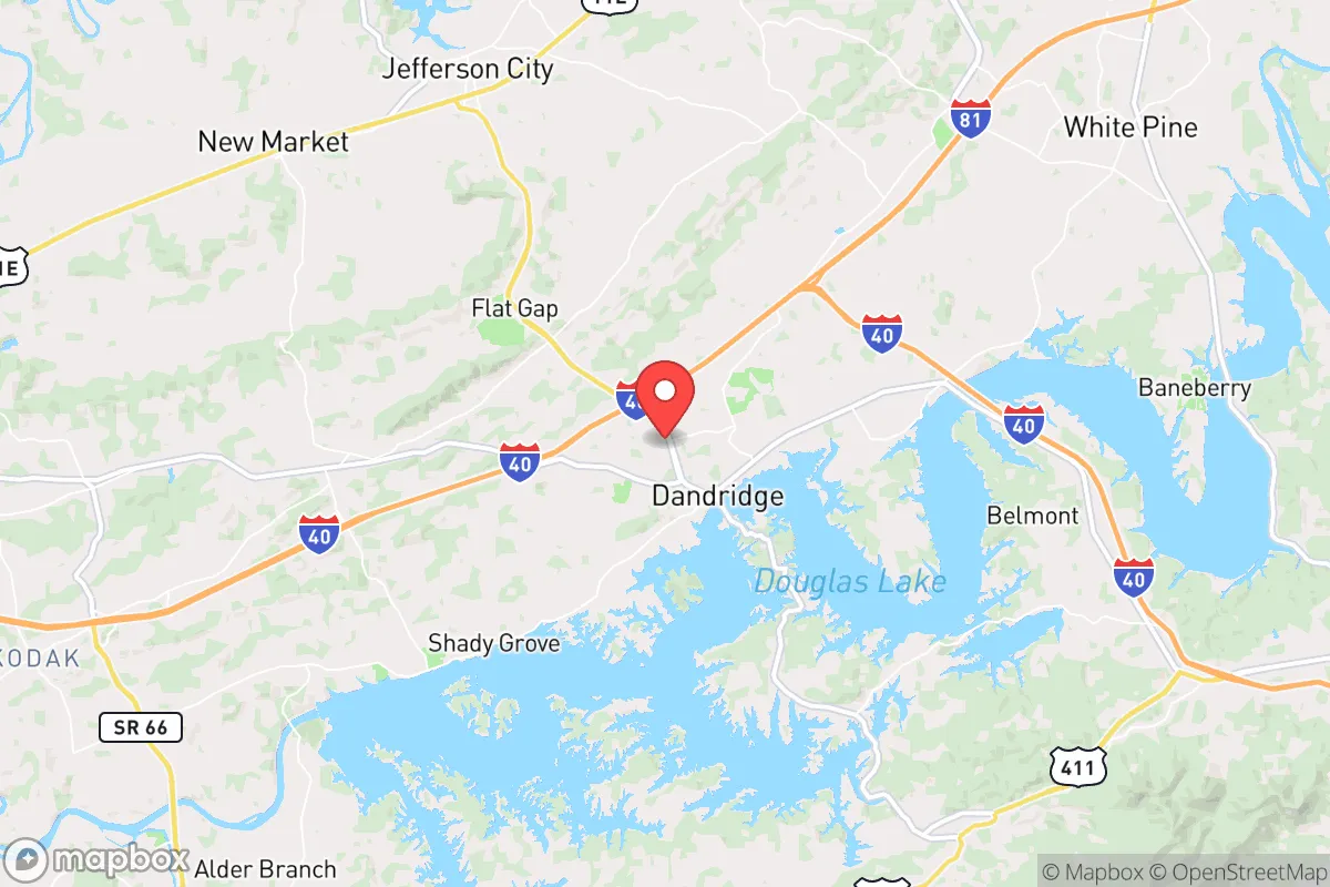 Map centered at 36.0284, -83.4311
