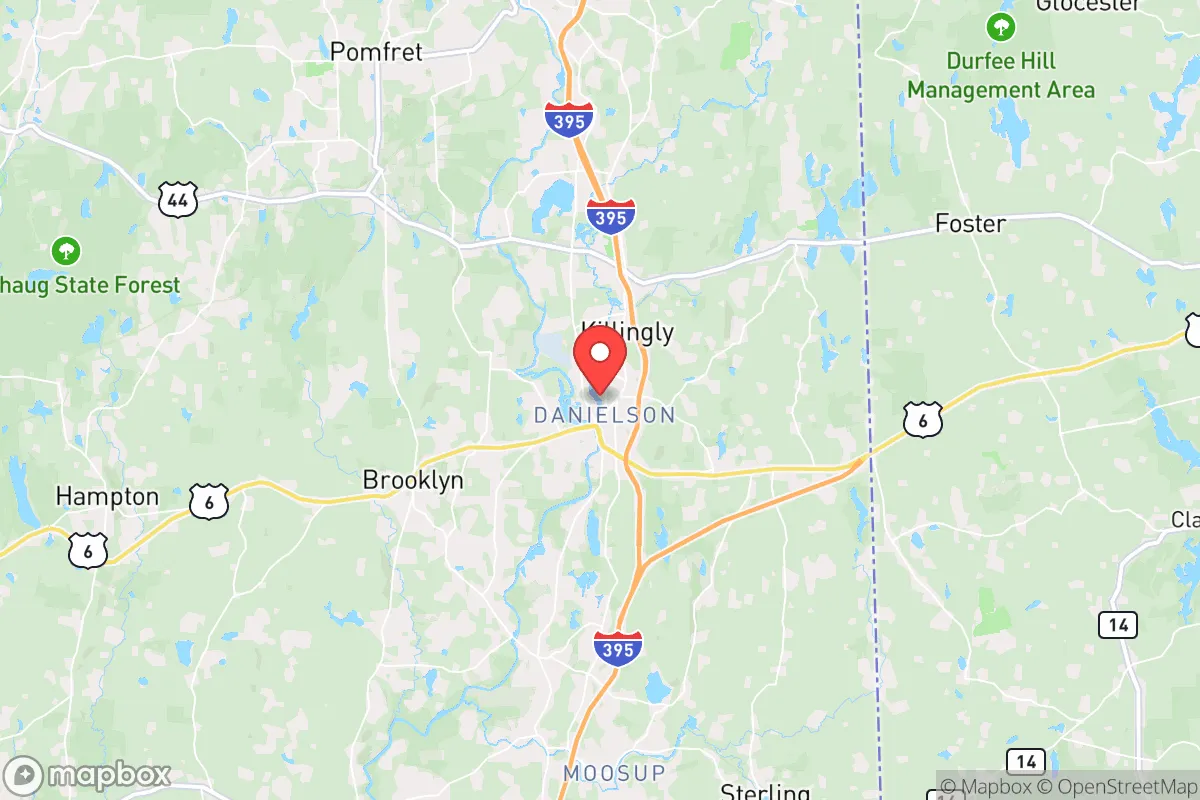 Map centered at 41.8086, -71.8856