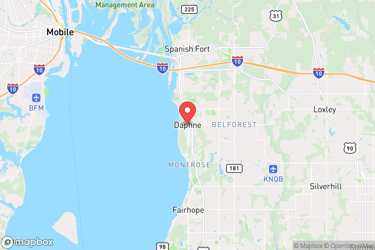 Map centered at 30.6249, -87.8791