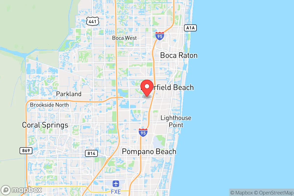 Map centered at 26.3050, -80.1276