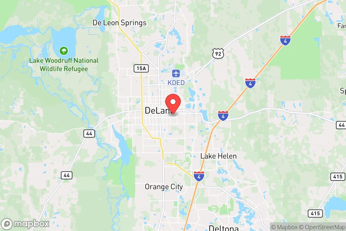 Map centered at 29.0229, -81.2875