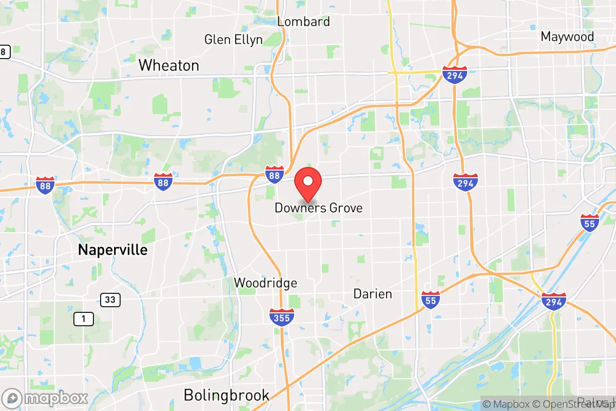 Map centered at 41.7949, -88.0172