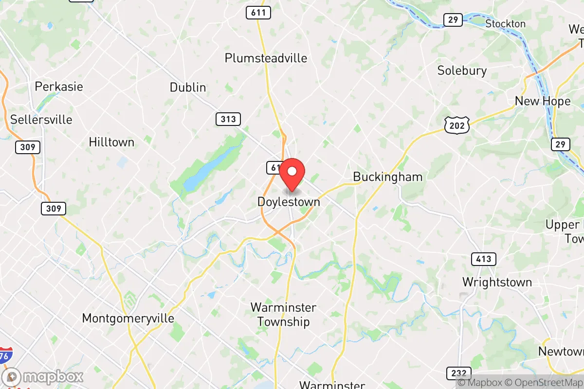 Map centered at 40.3139, -75.1280