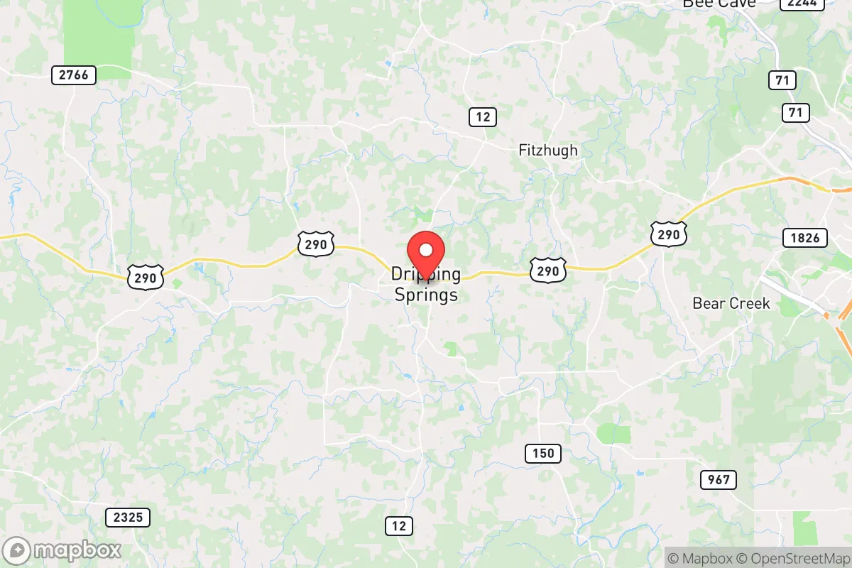 Map centered at 30.1959, -98.0937