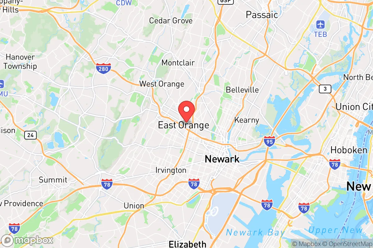 Map centered at 40.7651, -74.2117