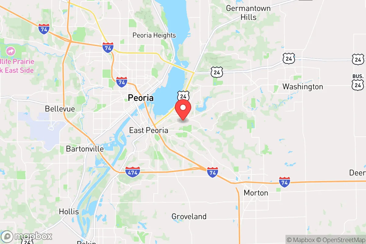 Map centered at 40.6732, -89.5414