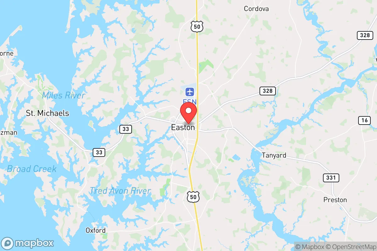 Map centered at 38.7760, -76.0702