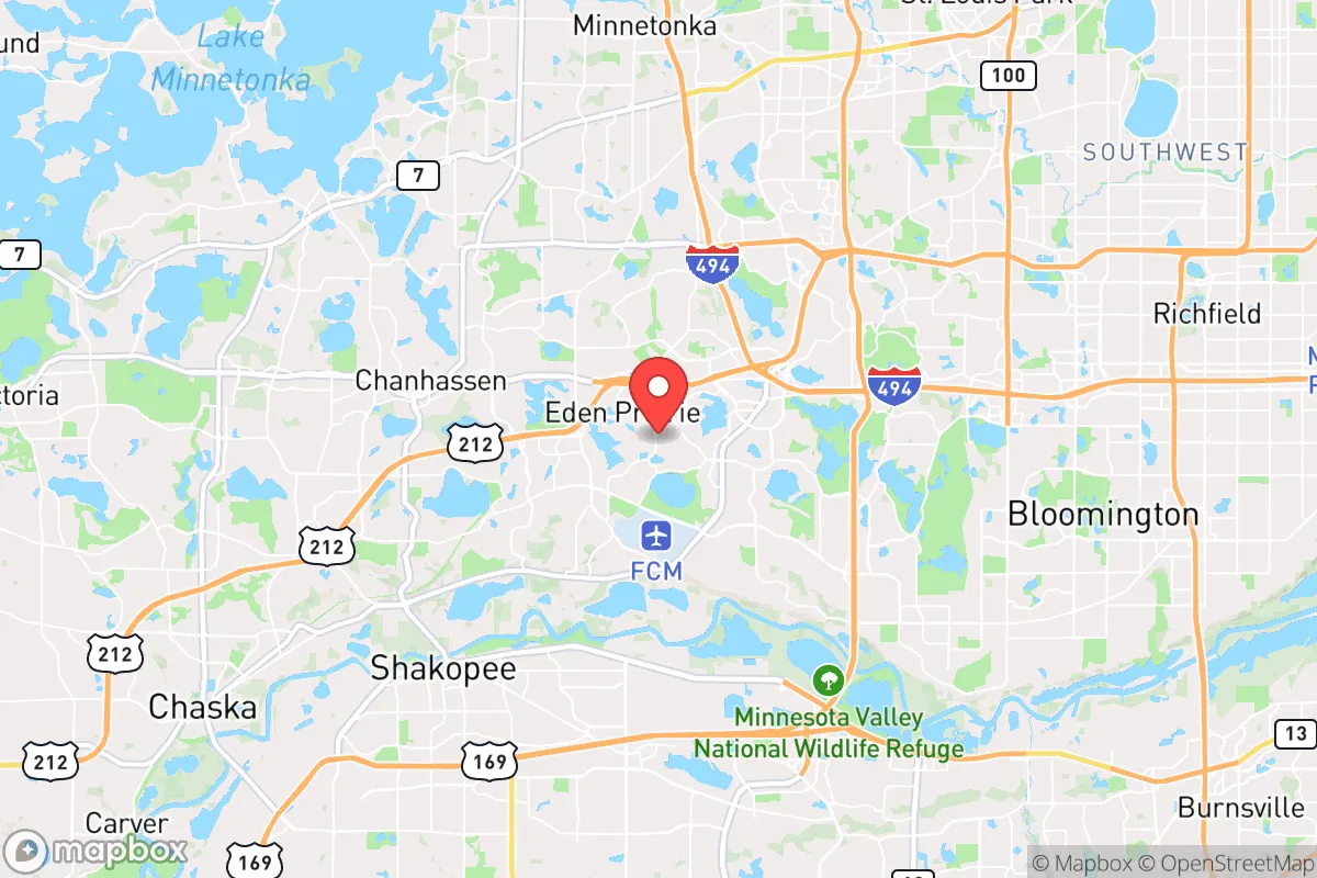 Map centered at 44.8488, -93.4595
