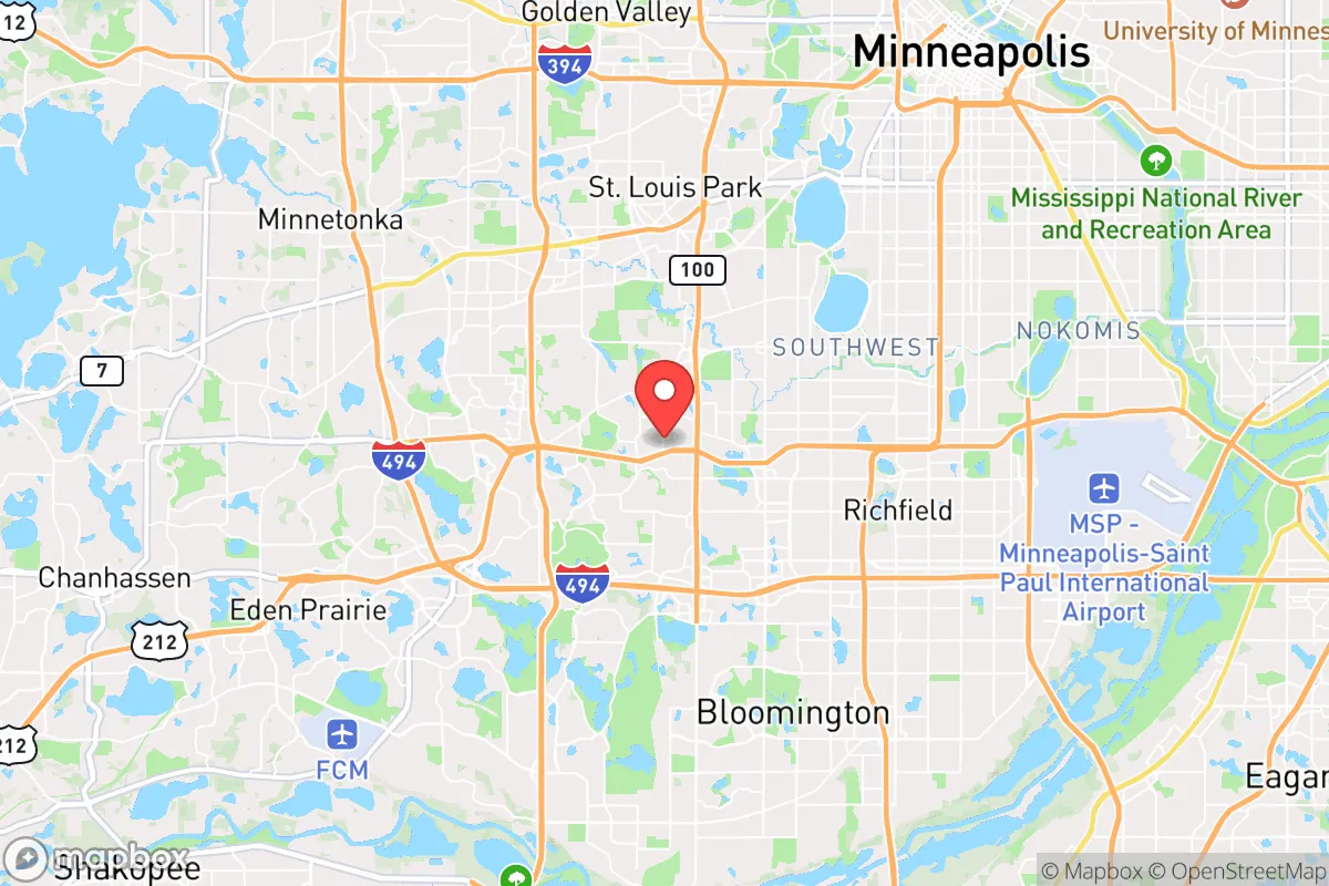 Map centered at 44.8914, -93.3602