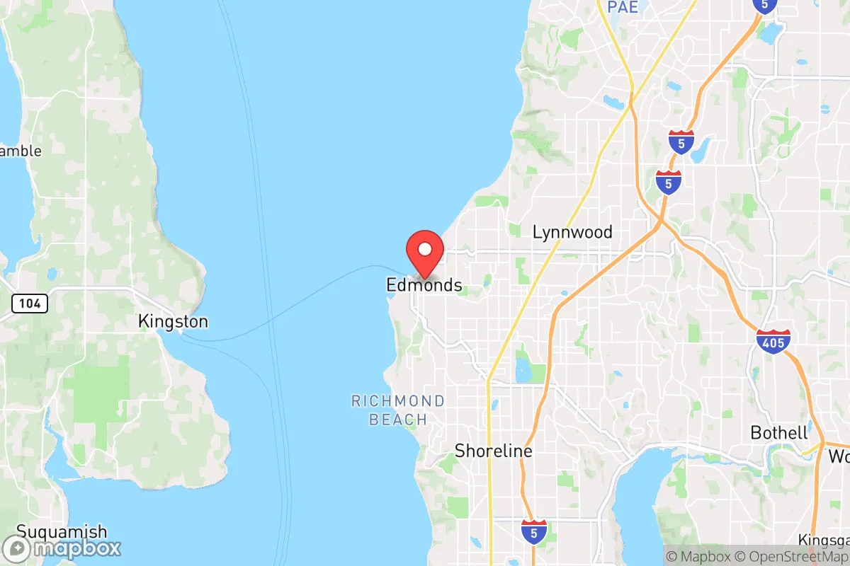Map centered at 47.8137, -122.3543