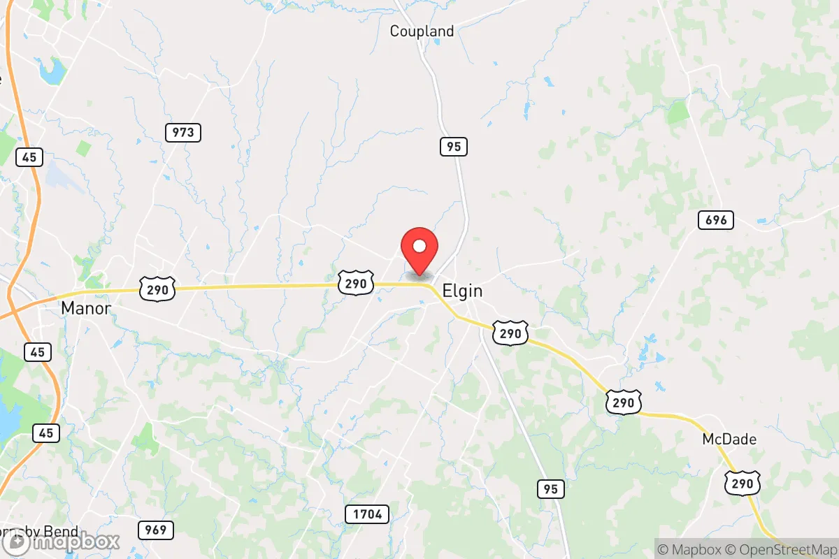 Map centered at 30.3542, -97.3921