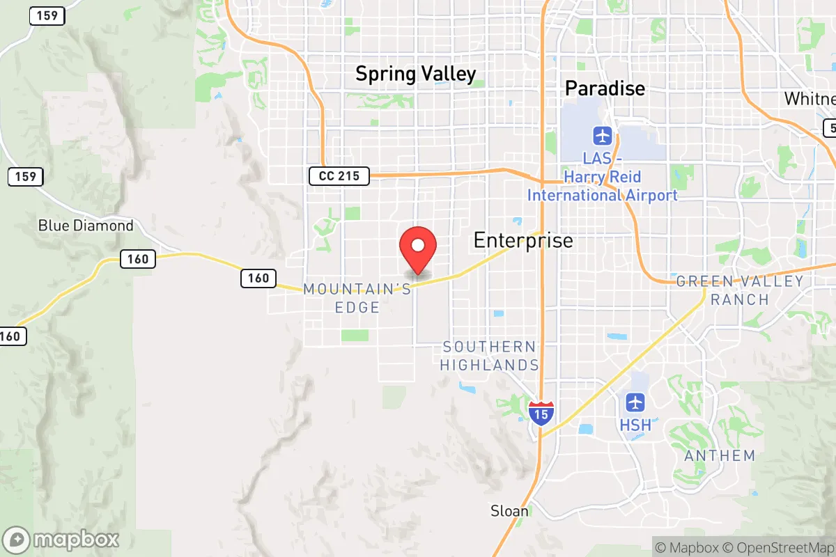 Map centered at 36.0253, -115.2419