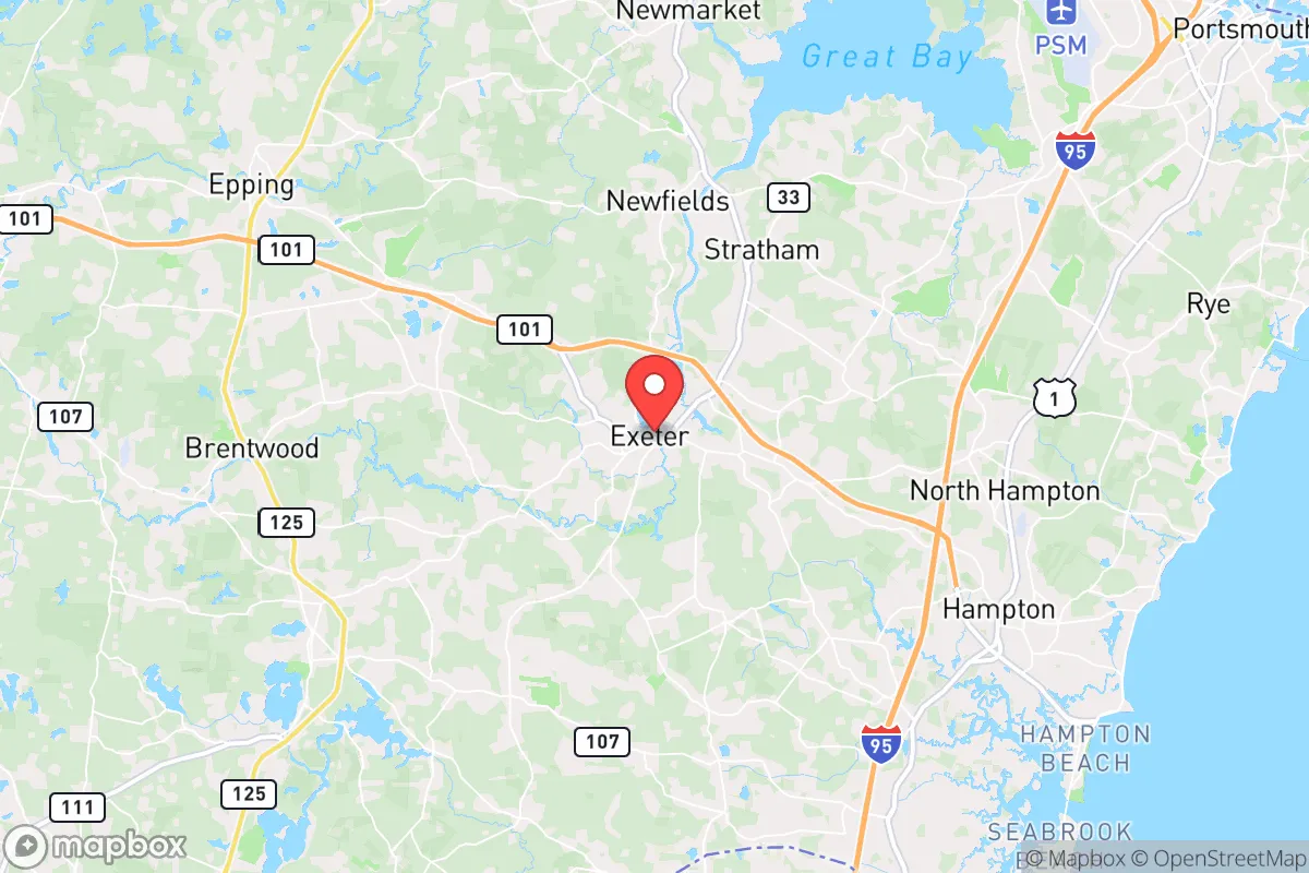 Map centered at 42.9814, -70.9462