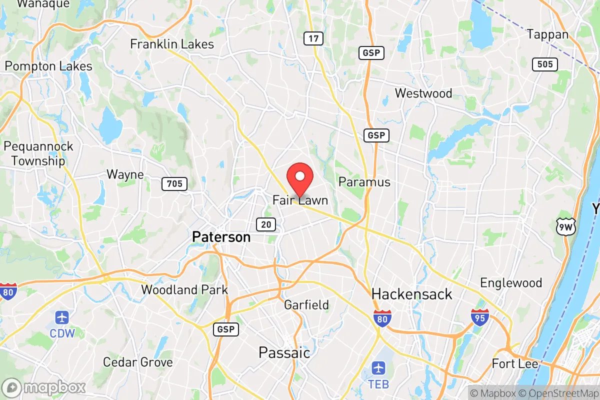 Map centered at 40.9359, -74.1177
