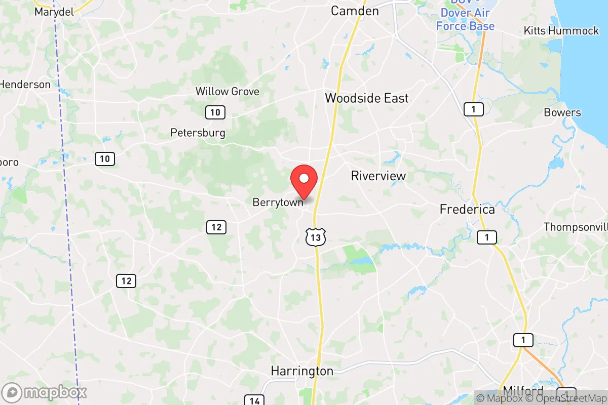 Map centered at 39.0124, -75.5764