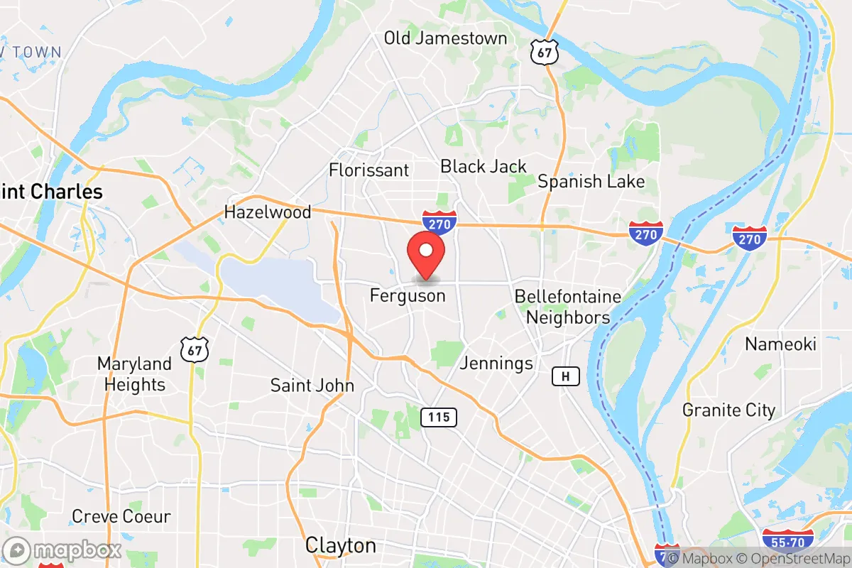 Map centered at 38.7490, -90.2950