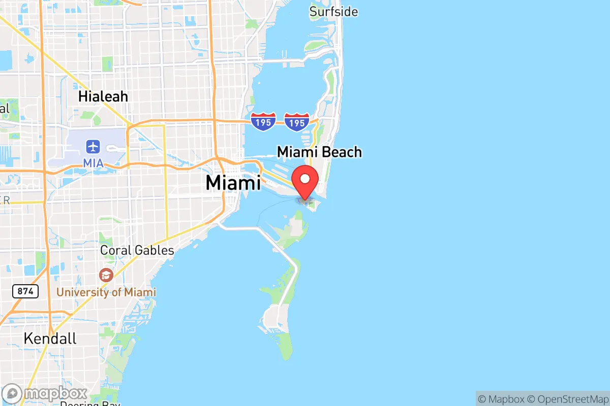 Map centered at 25.7618, -80.1450
