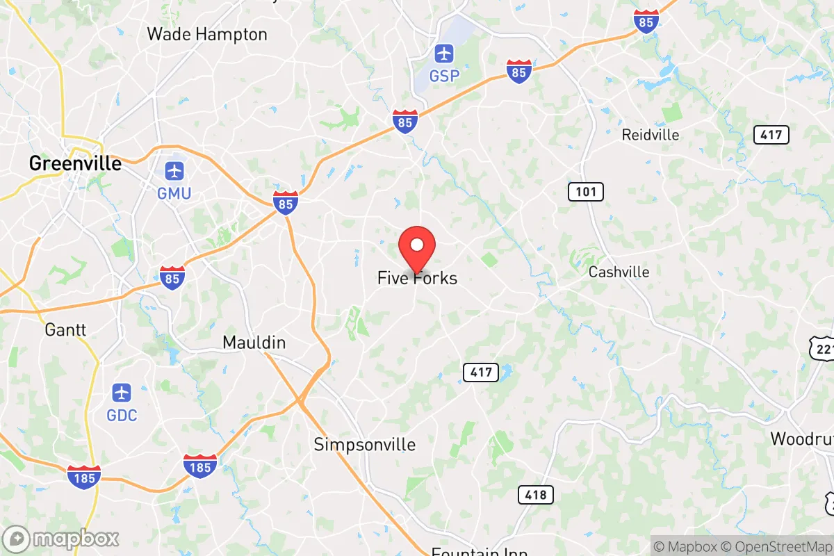 Map centered at 34.8048, -82.2296