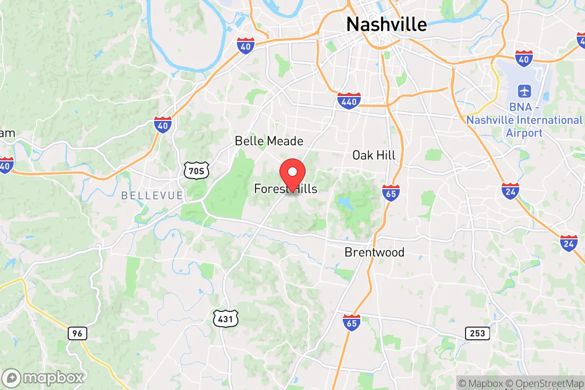 Map centered at 36.0651, -86.8403