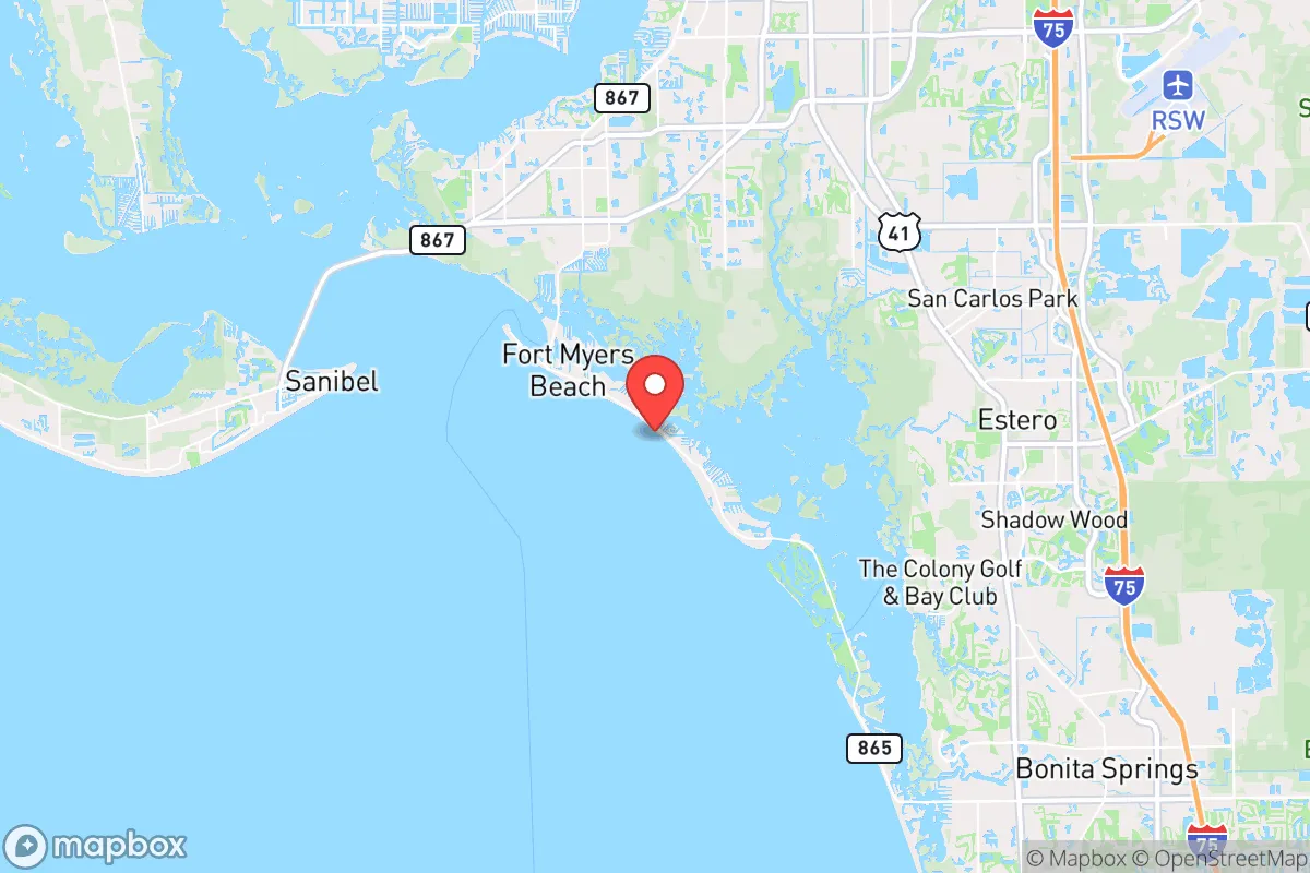 Map centered at 26.4334, -81.9206