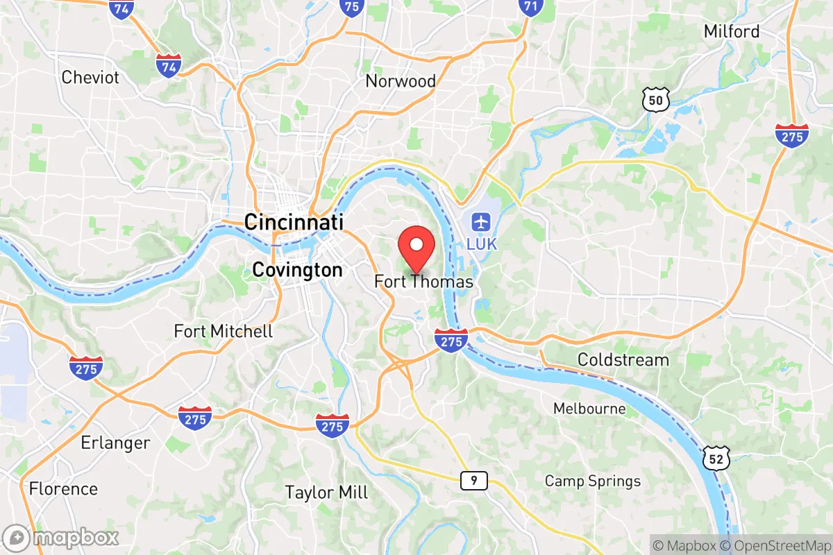 Map centered at 39.0801, -84.4518