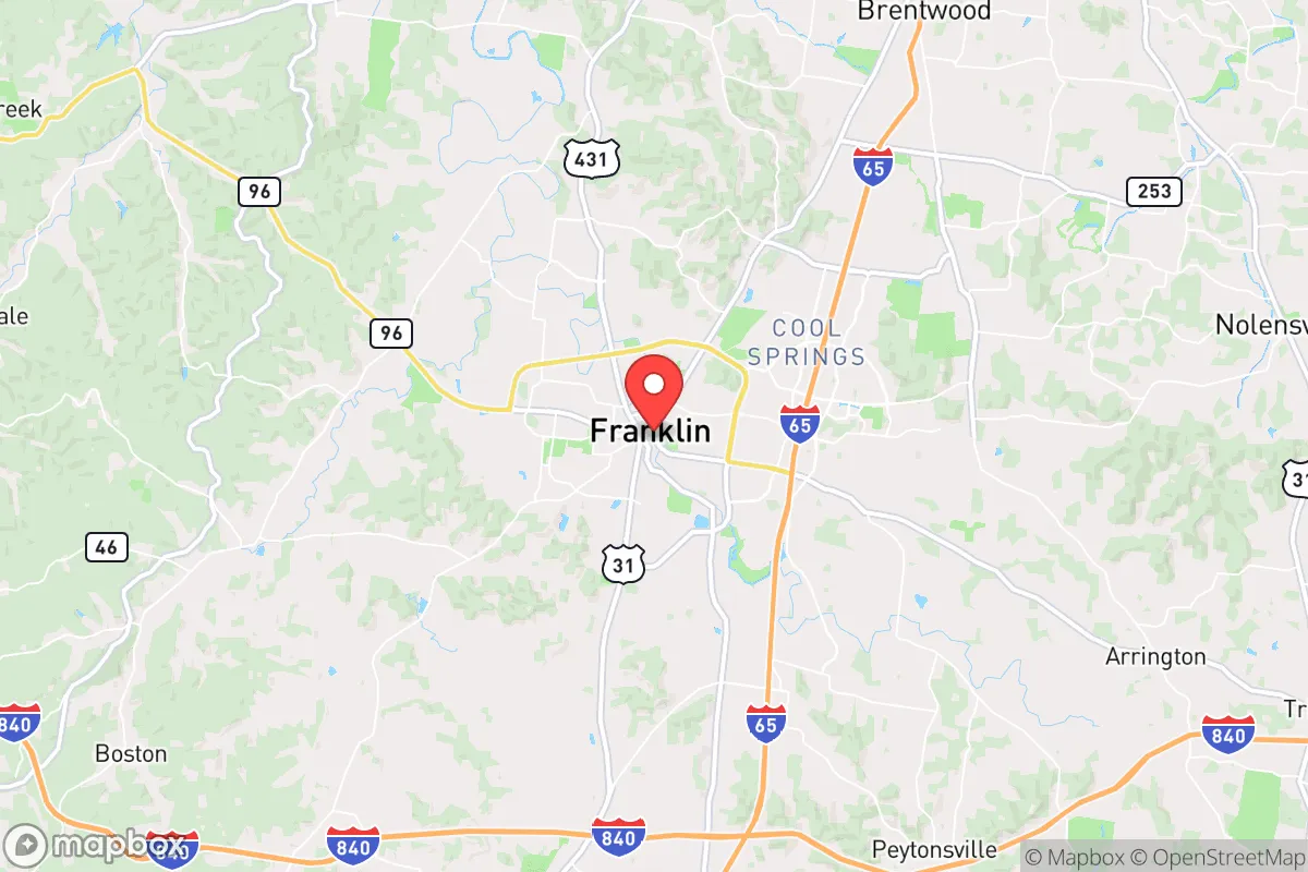 Map centered at 35.9178, -86.8504