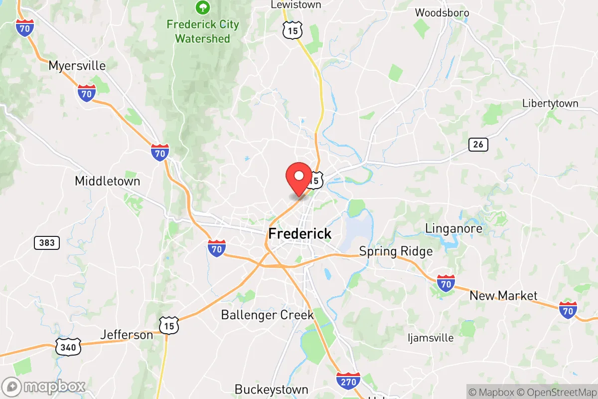 Map centered at 39.4339, -77.4133