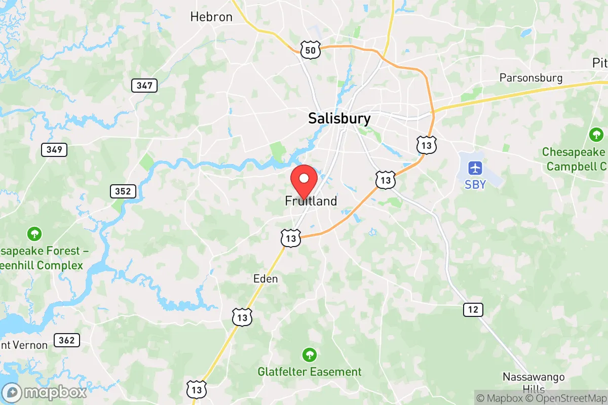 Map centered at 38.3212, -75.6249