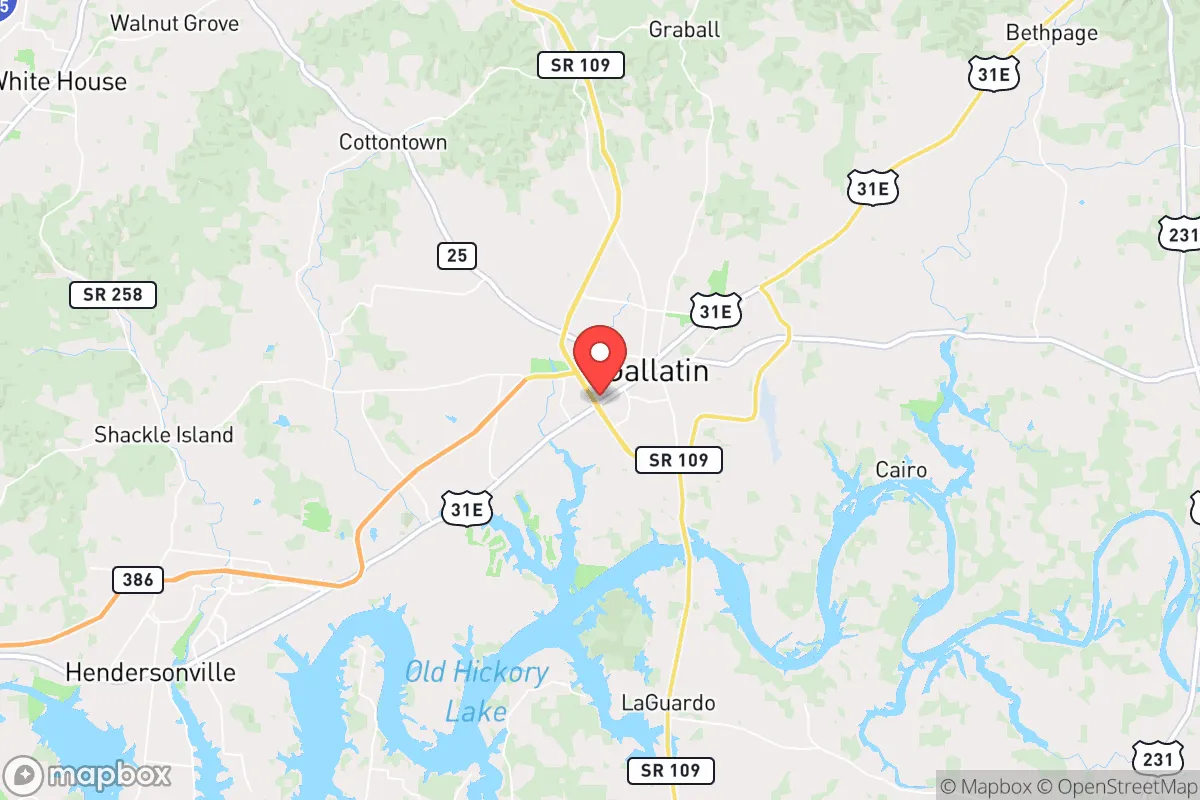 Map centered at 36.3802, -86.4670
