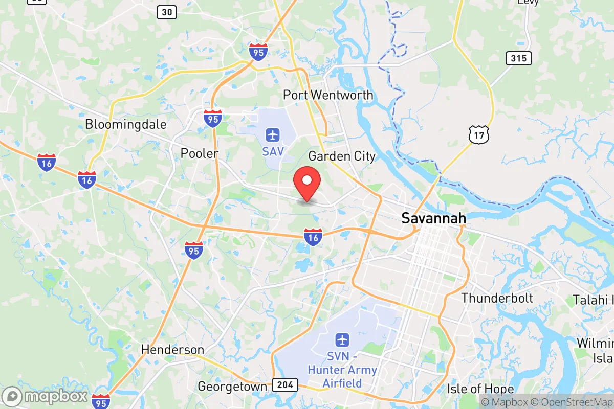 Map centered at 32.0868, -81.1772