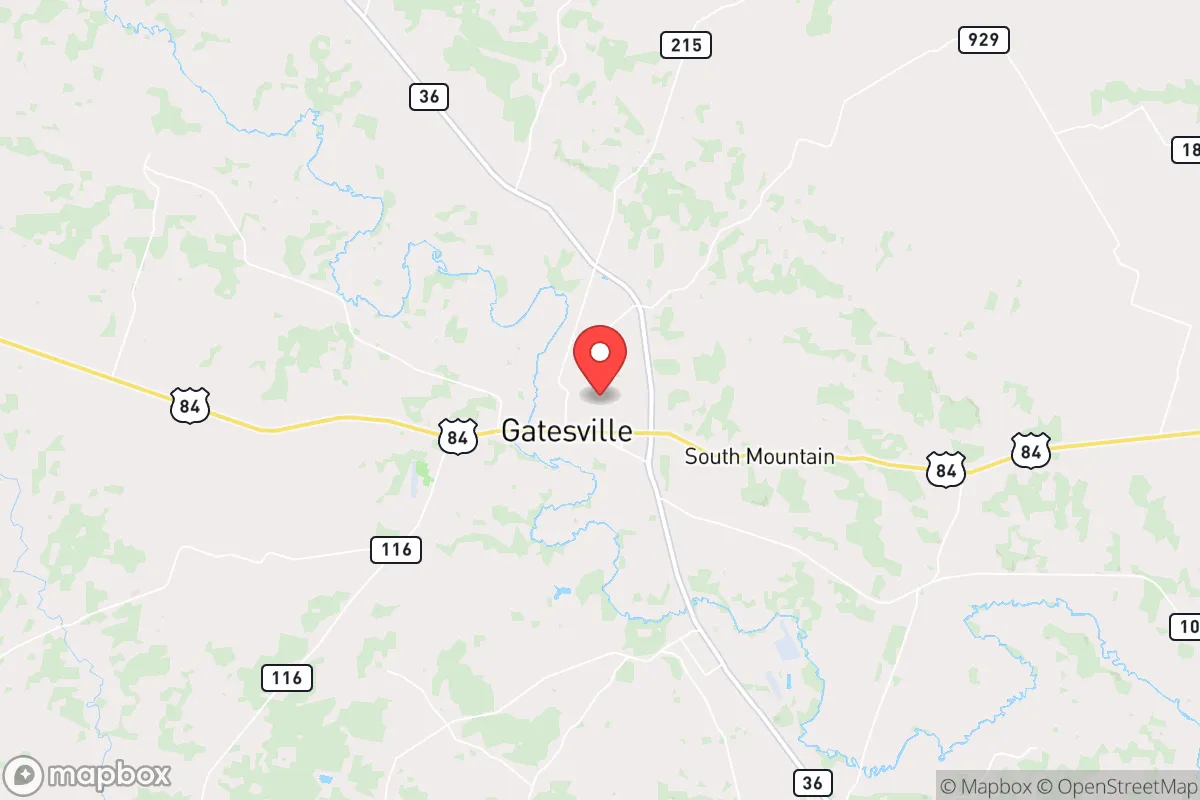 Map centered at 31.4442, -97.7324
