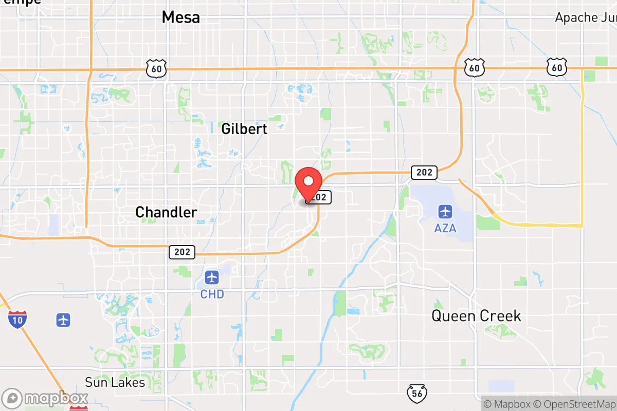 Map centered at 33.3100, -111.7461