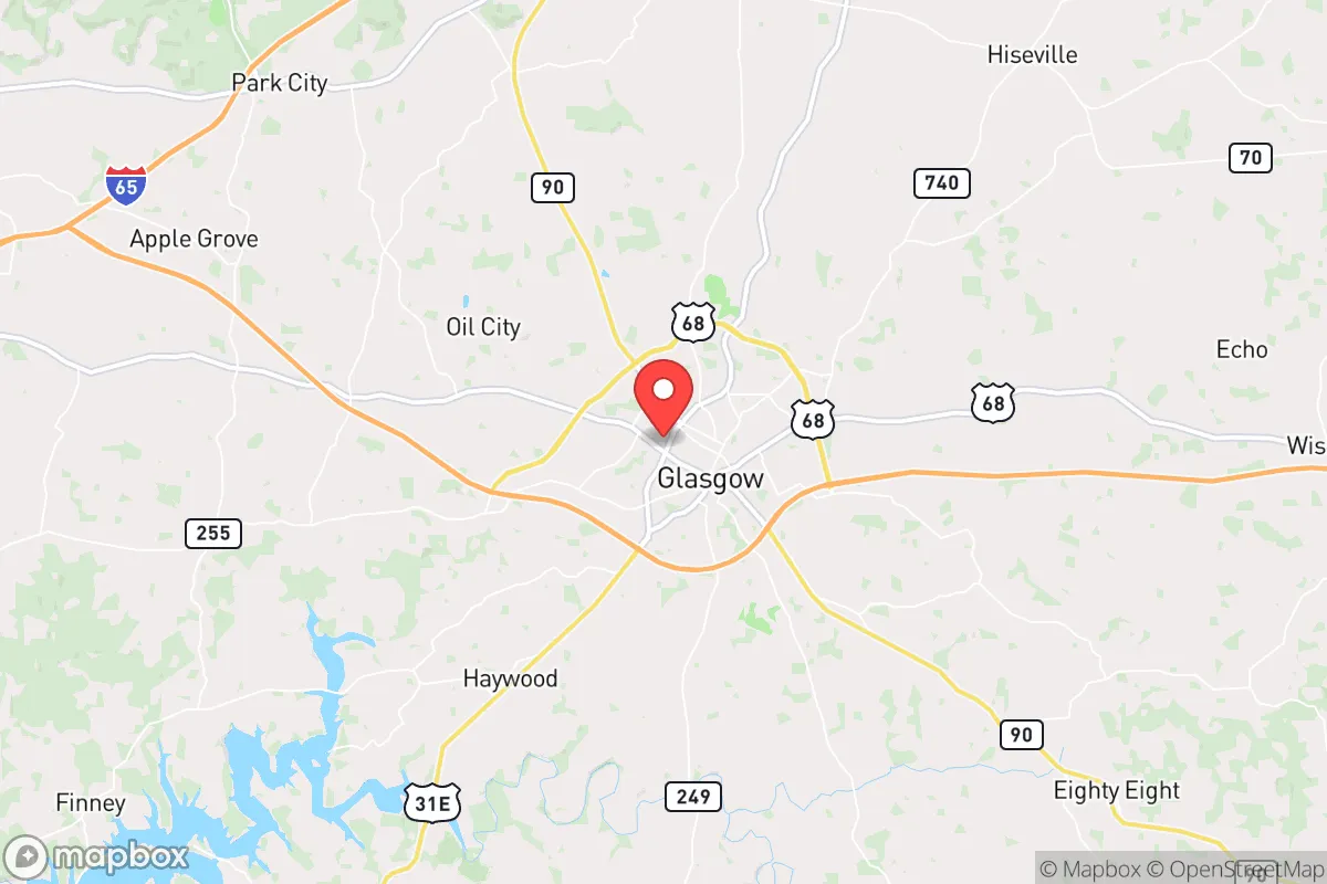 Map centered at 37.0048, -85.9269