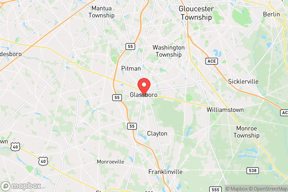 Map centered at 39.7014, -75.1113