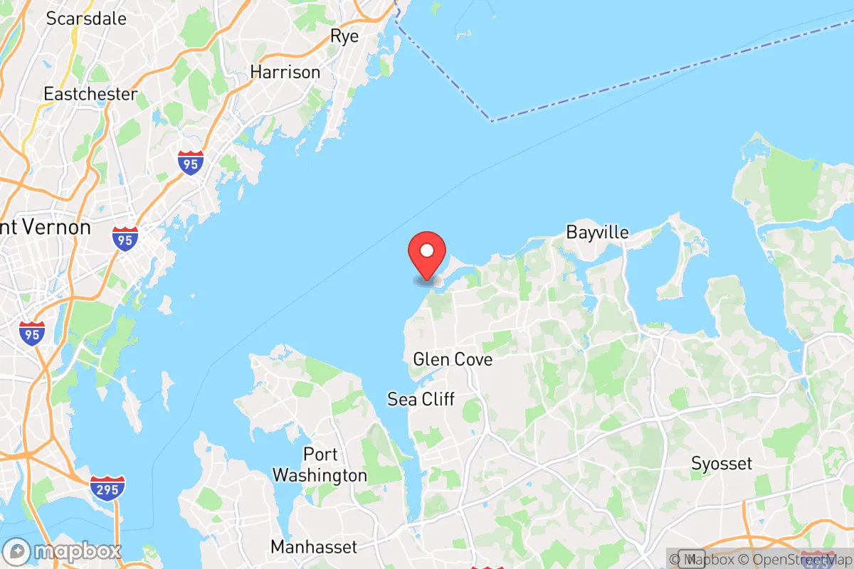 Map centered at 40.8915, -73.6441