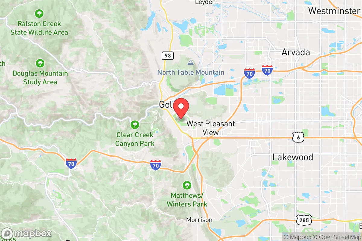 Map centered at 39.7407, -105.2118
