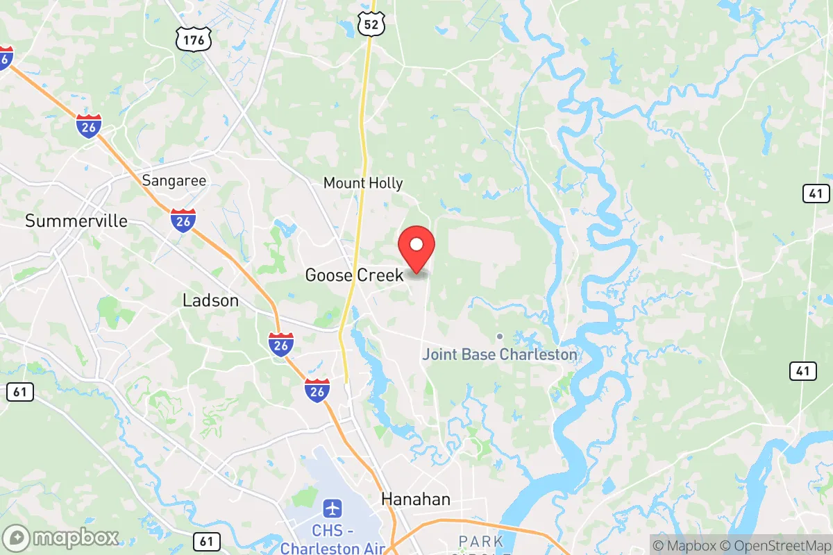 Map centered at 32.9951, -80.0079