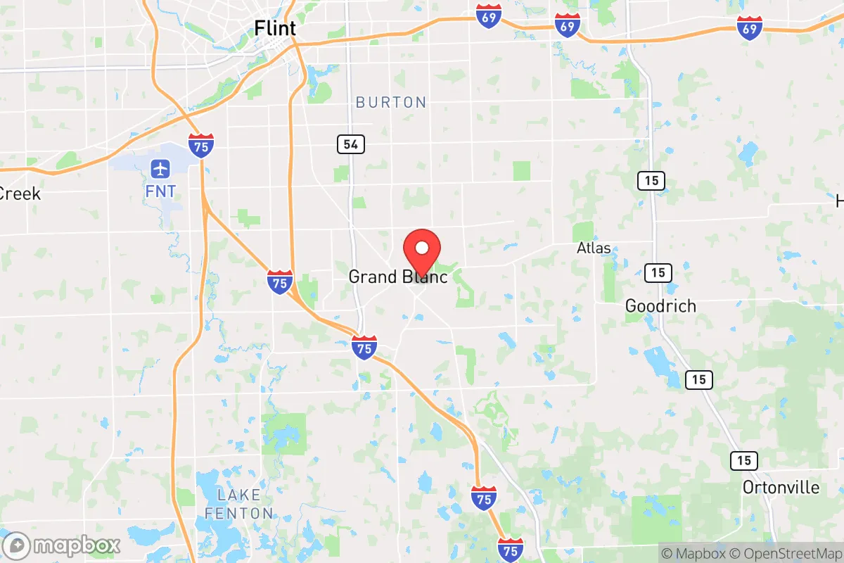 Map centered at 42.9258, -83.6182
