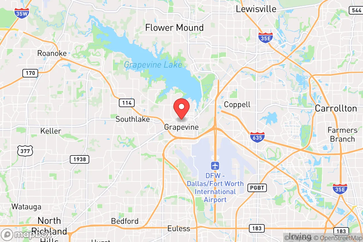 Map centered at 32.9344, -97.0743